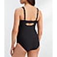 thumbnail image 3 of Tie Front Underwire One-Piece Swimsuit, 3 of 4