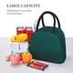 thumbnail image 5 of Balery Dark teal green Bolsa de Almuerzo para Mujeres, Caja de Almuerzo, Bolsa de Almuerzo Pequeña Impermeable, Tote de Almuerzo Reutilizable con Gran Capacidad, 5 of 6