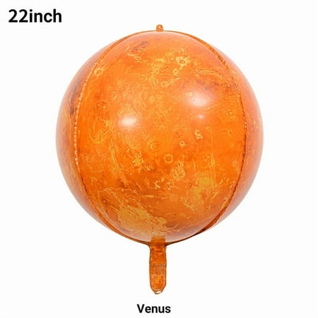 22 Inch 4D Starry Sky Sun Moon Space Eight Major Planets Series Aluminum Film Balloon Decoration Layout Scene Balloons