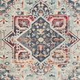 thumbnail image 6 of SAFAVIEH Merlot Connie Floral Bordered Area Rug, Navy/Aqua, 8' x 10', 6 of 7