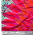 thumbnail image 3 of Soimoi Cotton Voile Fabric Floral & Feather Panel Print Sewing Fabric Yard 42 Inch Wide, 3 of 3