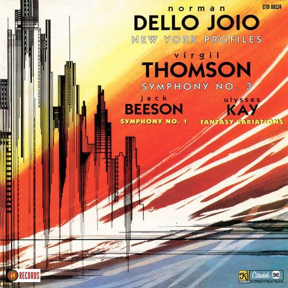 Joio,Norman Dello / Thomson,Virgil - New York Profiles / Symphony No. 3 - Music & Performance - CD