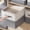 Gray, variant on Foldable Storage Bins with Lids, Extra Large Fabric Clothes Organizer Box for Closet Bedroom, Collapsible Canvas Bin for Toys Blankets, Breathable Handles(Gray,L)