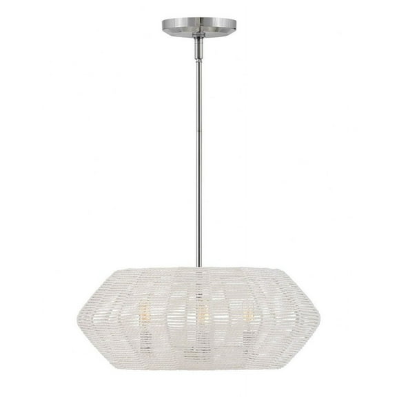 Hinkley Lighting - Luca - 15W 3 LED Small Convertible Chandelier In Coastal
