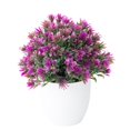 thumbnail image 1 of EIMELI Artificial Flowers Realistic Simulated Plastic Artificial Potted Flower for Home Decor, 1 of 6