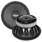 PRV AUDIO 8 Inch Midrange Speaker 8MR600X-4, 600 Watts 4 Ohm, 2 in Voice Coil, X-treme Mid Range Loudspeaker for Pro Car Audio Systems (Single)