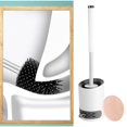 thumbnail image 4 of Escobilla de baño con soporte Almohadilla de barro de diatomeas Accesorios de baño Artículos para el hogar incluir barro de diatomeas Soledad cepillo de baño de silicona, 4 of 10