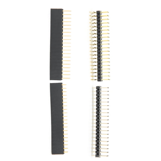 Encabezado de pin, 40pin 90 Conector de la Cabeza Conector vertical de Paneles de Computeradora, Mano de Obra para Raspberry Pi Zero