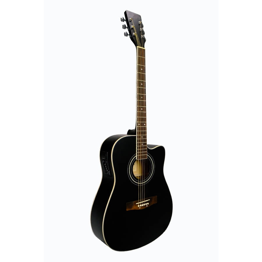 Directly Cheap FullSize 41" Cutaway Acoustic/Electric Guitar with 4