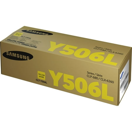 UPC: 0191628463015 | Samsung  HEWSU519A  CLT-Y506L (SU519A) High Yield Yellow Toner Cartridge  1 Each