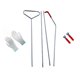 thumbnail image 1 of Riwesomey Kit de herramientas para coche de 4 piezas, puerta abierta de largo alcance, llave de poste perdida en camión, herramientas de acceso de Herramientas de reparación de automóviles Tipo 1 Riwesomey VI022236-01, 1 of 6