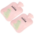 thumbnail image 3 of 2Pcs Cartoon Hot Water Bottle Large Cute Portable Water Injection Autumn Winter Hand Warmer, 3 of 14