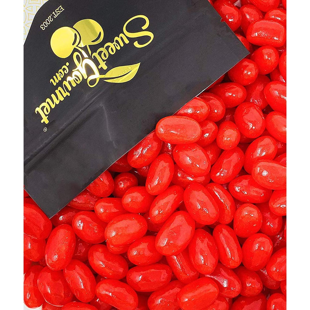 SweetGourmet Jumbo Cinnamon Jelly Beans Bulk Unwrapped 2 Pounds