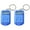 Color:Blue, variant on Portable 8 Digit With Cover Calculator Keyring Keychain Attachment For School Office And Travel