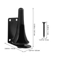 thumbnail image 2 of QUMIIRITY 1 Set Clarinet Display Holder Modern Iron for Musicians, 2 of 7