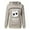 Beige, variant on fartey Pet Carrier Hoodie For Women Casual Sweatshirt Animal Pouch Hood Tops Carry Cat Breathable Pullover Blouse Plus Size
