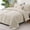 Beige-King, variant on Queen Comforter Set Black - 3 Pieces Box Stitched Comforters Size  Soft Bed For All Seasons Lightweight Bedding Sets With 1 Down Alternative And 2 Pillow Shams