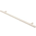thumbnail image 3 of Bar Cabinet Pull, 256 Millimeters, 336mm Overall Length, Satin Stainless Steel by Stone Harbor Hardware, 3 of 4