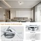 thumbnail image 4 of Rewera Plafón LED, Plafón en Forma de Onda, Luz Blanca Neutra 4000K, LED Integrado 18W 1600Lm, Araña Moderna para Restaurante Salón Dormitorio, 220V IP20, 4 of 5
