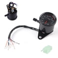 thumbnail image 1 of Motorcycle Speedometer, Universal Dual Digital Display Speedometer For Motorcycle Digital with Accessory Kit For All Motorcycles of Dc 12v, 1 of 7