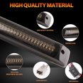 thumbnail image 3 of Third 3rd Brake Light for 2015-2022 Chevy Colorado GMC Canyon 2015 2016 2017 2018 2019 2020 2021 2022, Rear Waterproof LED High Mount Stop LED Third Brake Light, Smoked Lens, 3 of 5