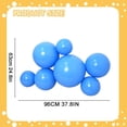 thumbnail image 3 of Guirlande de Ballons Gonflables Réutilisable, Trousse d'Arche de Guirlande de Ballons Gonflables Réutilisable en Grappe 3/7, Boule Décorative Épaissie en une Seule Pièce en Pvc Durable, Conception avec Trou de Suspension, pour Anniversaires, Mariages (Bleu Pâle), 3 of 9