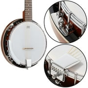 Ashthorpe 6-String Banjo with 24-Brackets and Mahogany Resonator