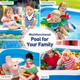 thumbnail image 2 of 56475EP Swim Center Family Lounge Inflatable Pool 90" X 90" X 26", 2 of 7