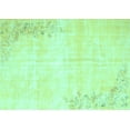 thumbnail image 1 of Ahgly Company Indoor Rectangle Abstract Light Blue Contemporary Area Rugs, 6' x 9', 1 of 4