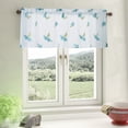 thumbnail image 6 of Floral Curtains Kitchen Coffee Curtains Bedroom Rod Curtains Lace Short Curtains Lace Curtains 54 X 24 Inch 1 Panels, Curtain, 6 of 9
