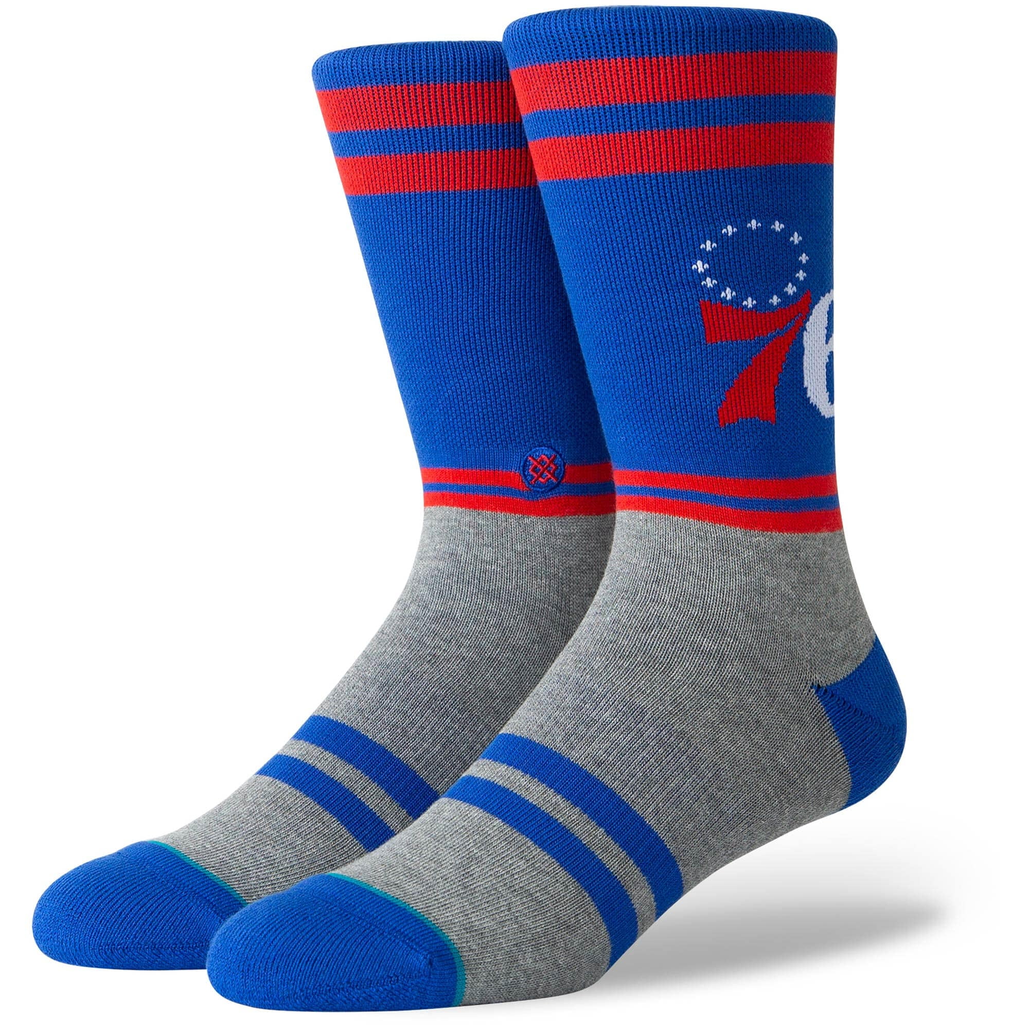 Stance - Philadelphia 76ers Stance City Gym Logo Socks - Walmart.com 