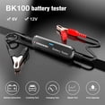thumbnail image 3 of BK100 BST360 Battery Tester Bluetooth 12v Battery Monitor Charging Cranking Analysis Test Tools Black, 3 of 5