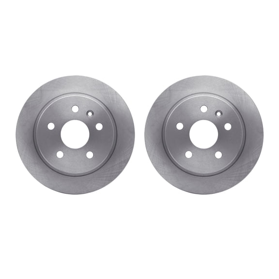 Dynamic Friction Company Rear Brake Rotors 6002-45014