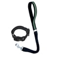 thumbnail image 1 of Dog collar and Leash Set, Nylon collar and leash for dog classic solid color,, 1 of 5