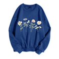 thumbnail image 4 of Turilly Fashion Women's Printed Casual Round-Neck Long Sleeve Ladies Loose Hoodless Sweatshirts, 4 of 4
