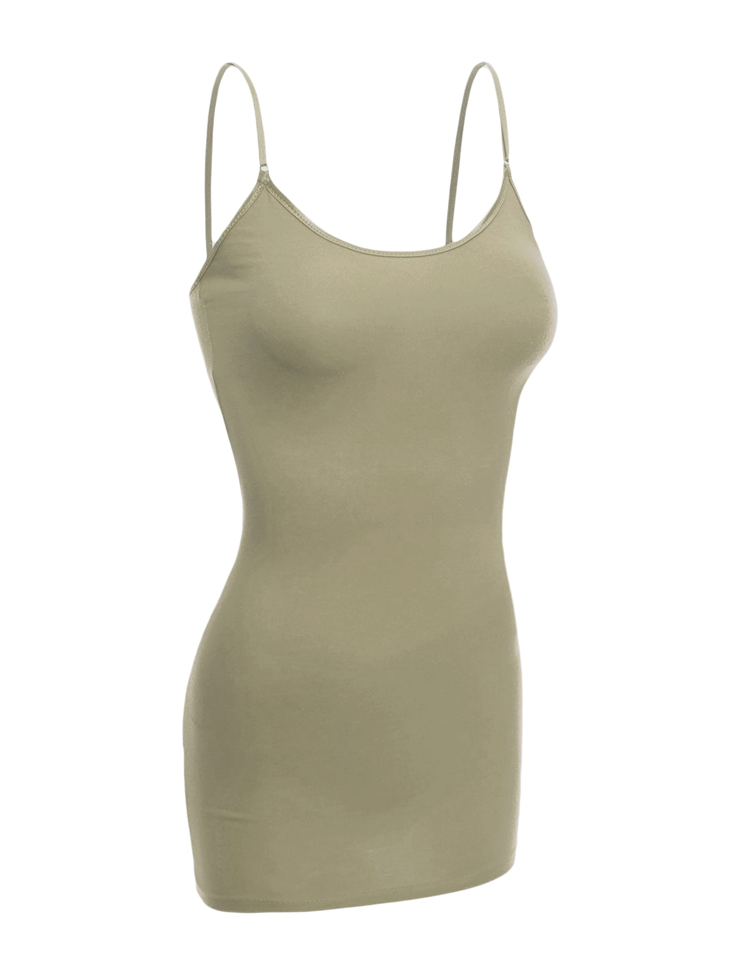 Emmalise Women's Built-In Bra Camisole 3-Pack - Wireless Support Tank Tops, Small - View #7
