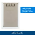 thumbnail image 5 of PetSafe Freedom Aluminum Pet Door - X-Large - White, 5 of 7
