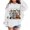 White, variant on Grblisyd Halloween Hoodies for Girls Long Sleeve Pullover Sweatshirts with Kangaroo Pocket Casual Loose Fall Winte Top