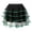 Green, variant on Women Three-Tier Cascading Ruffle Fluffy Tulle Tutu Mini Skirt Wide Stretch Elastic Waist Contrast Color Ribbon Trim Cosplay Halloween Party Casual Short Bottom 1PC S-6XL Plus Size Friendly