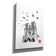 thumbnail image 2 of Epic Graffiti 'Notre Dame' by Pechane, Canvas Wall Art, 26"x34", 2 of 8
