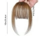 thumbnail image 3 of Fiudx Flequillo con Clip, Flequillo 100 % Cabello Humano, Postizos Castaños Curvos, Diseño Fácil de Colocar con Clip, Opciones de Peinado Versátiles, Uso Diario, Perfecto para Cualquier Ocasión., 3 of 6