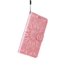 thumbnail image 3 of Funda tipo cartera GANGXUN para Honor X40 , diseño girasol, cuero PU, soporte, cierre magnético, tarjetero, 3 of 5
