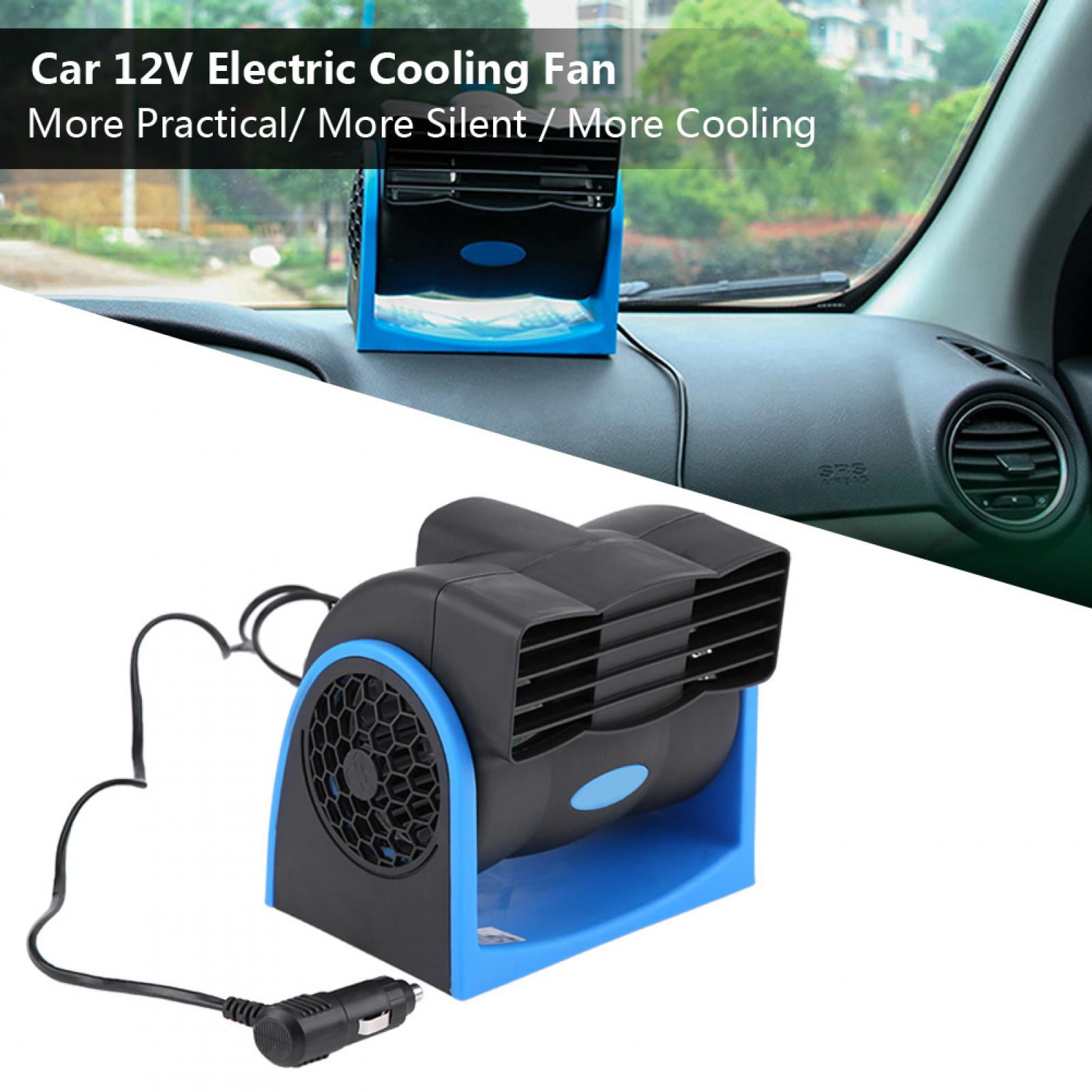 Ymiko Car Electric Fan, Practical 12V Electric Car Fan, SUV For Truck