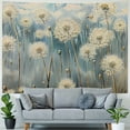 thumbnail image 4 of Autua Dandelions Sky Field Tapestry Wall Hanging Unique Style Graphic Tapestries for Home Wall Decor Living Room Bedroom Apartment Farmhouse Dorm 40x30inch, 4 of 6