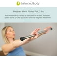 thumbnail image 5 of Balanced Body Weighted Metal Pole, Weighted Bar for Home or Studio Workouts, Exercise Equipment for Home Fitness or Gym Use, 5 of 5