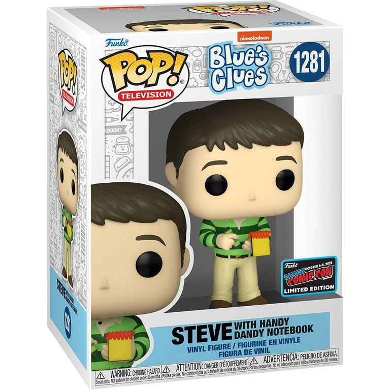Funko Pop! Blue's Clues Steve with Handy Dandy Notebook, NYCC 2022