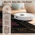 thumbnail image 6 of Design&I 4'x6' Ultra Soft Area Rug, Gold Deep Burgundy Celestial Garden Design Elegant Floral and Astral Motifs Fluffy Washable Non Shedding for Bedroom Living Room Home Office, 6 of 7