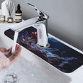 thumbnail image 7 of Sikiie Artistic Moon Rose Splash Guard for Sink Faucet-1 PC Super Absorbent Fast Drying Mat Sink Gadgets-Splash Guard for Kitchen, Sink Mat, 7 of 7