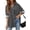 Black Striped, variant on Womens Button Up Shirt Loose Drop Shoulder Blouses Long Sleeve Soft Office Dress Collar Shirt with Pockets