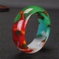 thumbnail image 3 of JUNWELL Bracelet Sculpté à la Main en Jade Jade Multicolore Naturel 56-66mm, 3 of 4